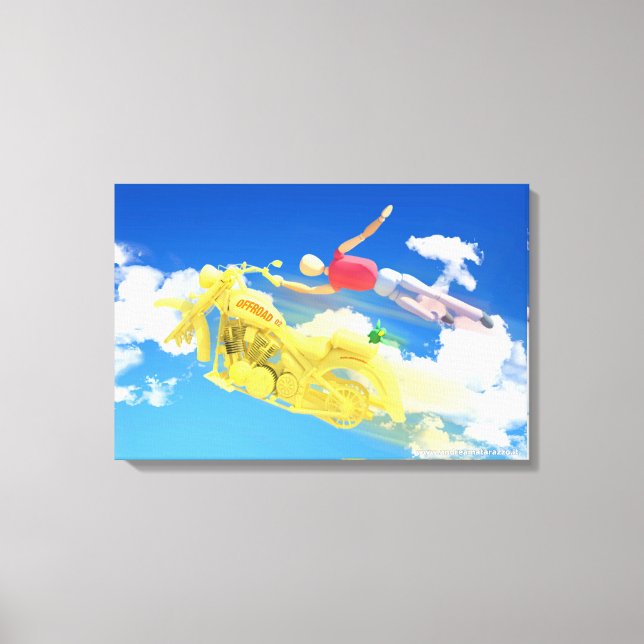 Offroad 02 canvas print (Front)
