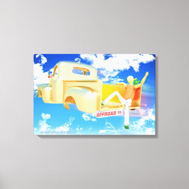 Offroad 03 canvas print (Front)