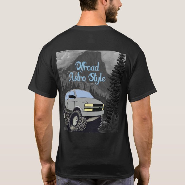 Offroad Astro Style T-Shirt (Back)