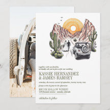 Offroad Canyon Couple Wedding