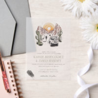 Offroad Canyon Couple Wedding