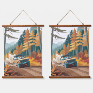 Offroad trip  hanging tapestry