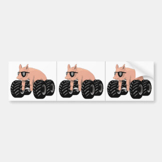 Offroaders Hedmark - 3 Pigs white sticker
