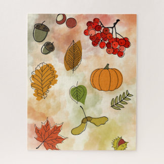 Offset Autumn jigsaw Jigsaw Puzzle