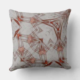 offset echoes throw pillow