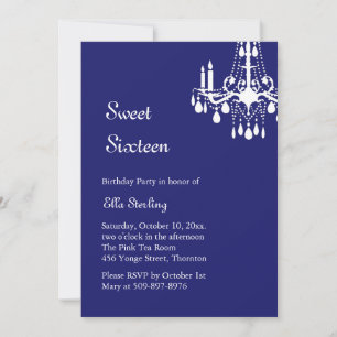 Offset Grand Ballroom Invitation d'anniversaire (i