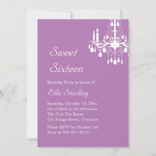 Offset Grand Ballroom Invitation d'anniversaire (v