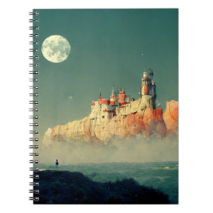 Offshore Citadel Fantasy Sci-Fi Notebook