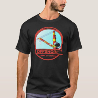 Offshore Crane Operator - Black T-Shirt