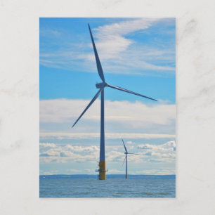 Offshore Wind Farm Postcard