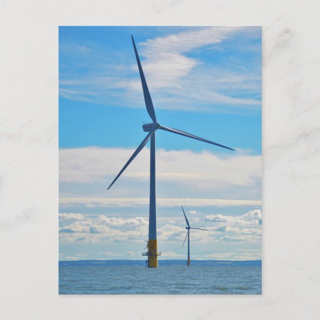 Offshore Wind Farm Postcard (Front)