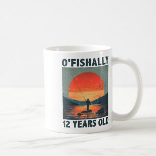 Ofishally 12 Years Old 2013 Fishing Fisherman 12th Coffee Mug
