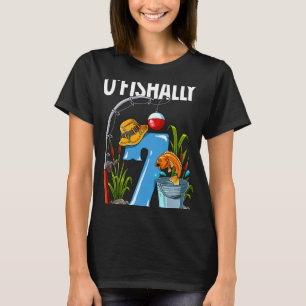 O'fishally 7 Years Old 7th Birthday Fishing 1  T-Shirt