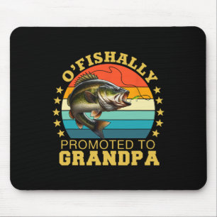 Ofishally Promoted To Grandpa Soon To Be Grandpa F Mouse Pad