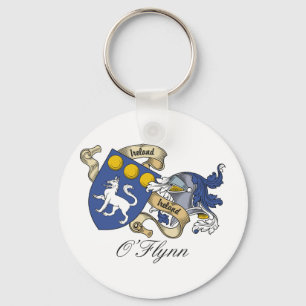 O'Flynn Family Crest Keychain