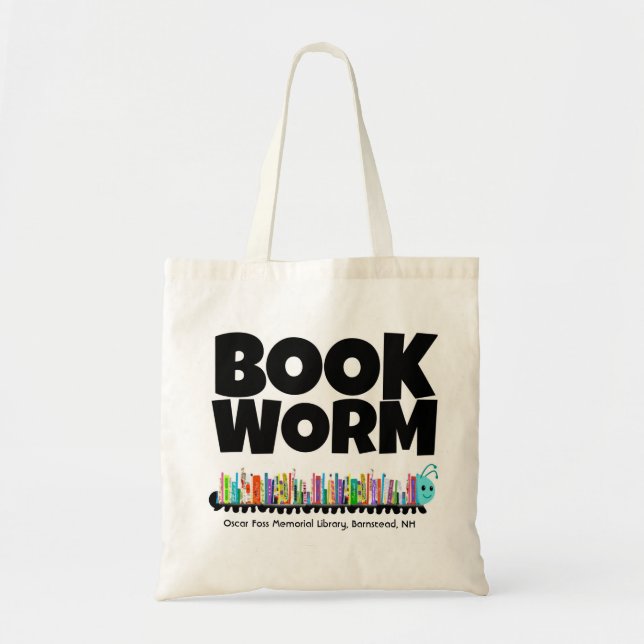 OFML Book Worm Tote Bag (Front)
