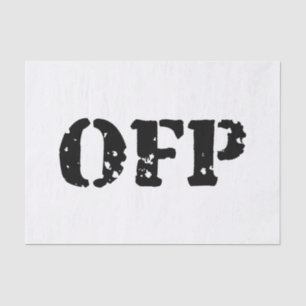 OFP TISSUE PAPER