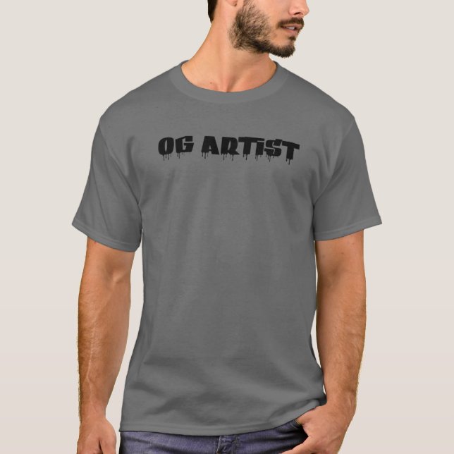 OG Artist Word Design T-Shirt (Front)