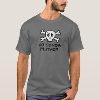 OG Conga Player Skull And Cross Bone Word Design