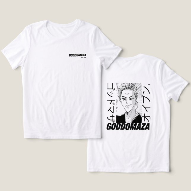 OG MOMOKO HEAD WHITE TEE BACK VIEW  (Design Front & Back)
