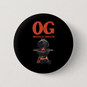 Og Original Griller Bbq Byrbecue Pitmaster Grill S 2 Inch Round Button