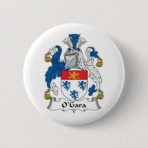O'Gara Family Crest 2 Inch Round Button