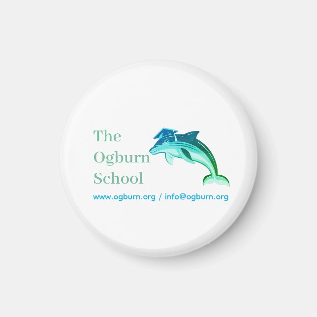 Ogburn School Mascot Magnet (Front)