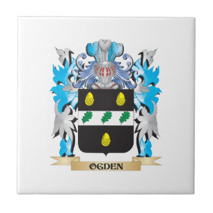 Ogden Coat of Arms - Family Crest Tile