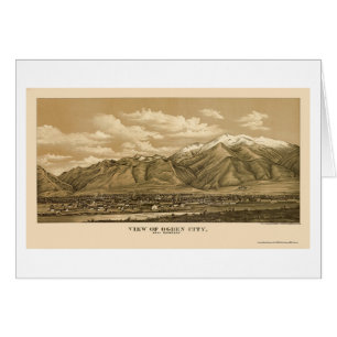 Ogden, UT Panoramic Map - 1889