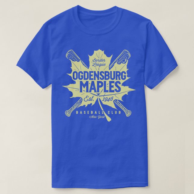 Ogdensburg Maples T-Shirt (Design Front)