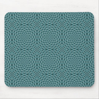 Ogee Ocean Spiral Rosettes Mouse Pad