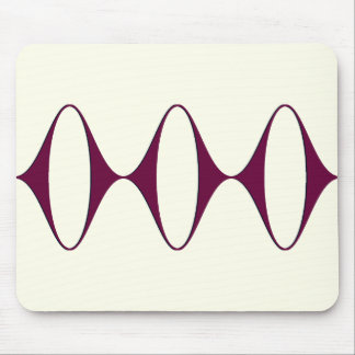 Ogee Sideways (Berry) Mouse Pad