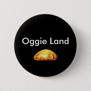 Oggie Land 2 Inch Round Button