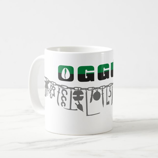 Oggun Achaba Coffee Mug (Front Left)