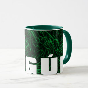 Oggun and green chain mug