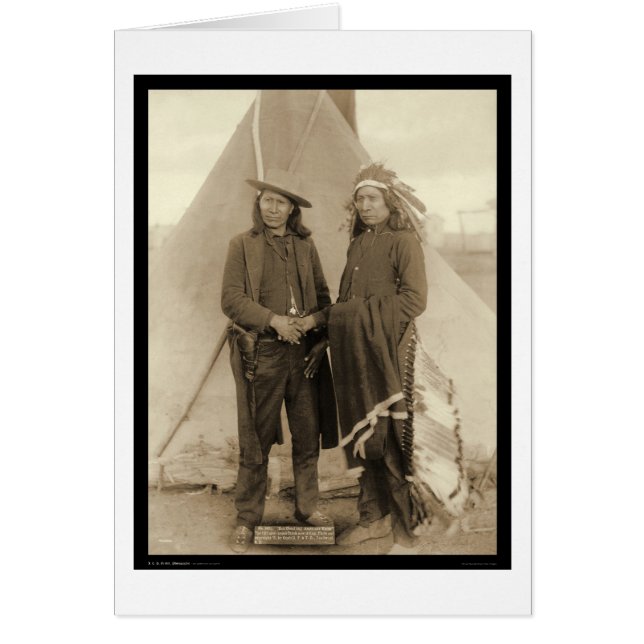 Oglala Chiefs Red Cloud & American Horse SD 1891 (Devant)