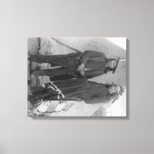 Oglala Chiefs "Red Cloud" and "American Horse" Canvas Print
