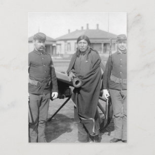 Oglala Indian Plenty Horses Postcard
