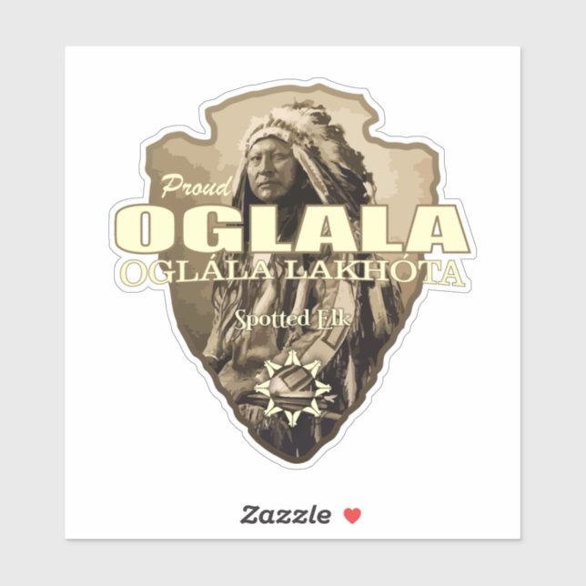 Oglala Lakota (arrowhead) (Sheet)
