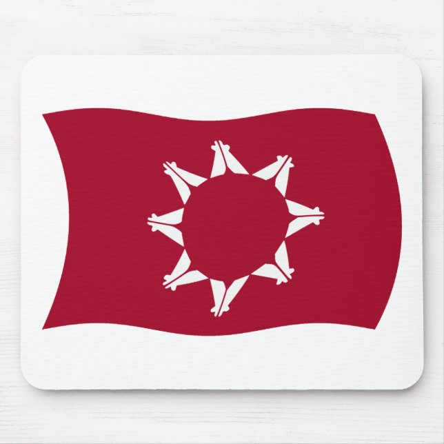 Oglala Lakota Flag Mousepad (Front)