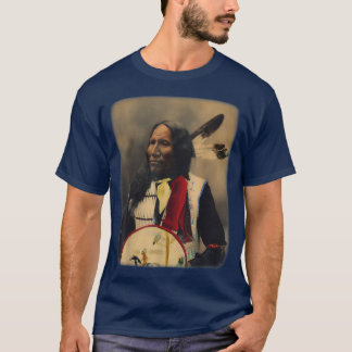 Oglala Siou Lakota Chief Strikes With Nose Native  T-Shirt