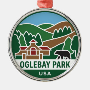 Oglebay Park USA Metal Ornament