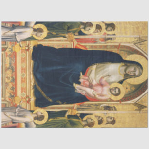 Ognissanti Madonna, Giotto, 1306-1310 Tissue Paper