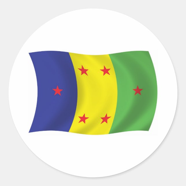 Ogoni People Flag Sticker (Front)