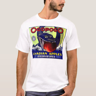Ogopogo Canadian apples fruit crate label T-Shirt