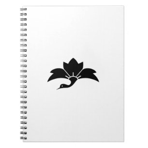 Ogre flower water caltrop crane notebook