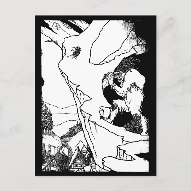 Ogre (Landslip Ogre) Postcard (Front)