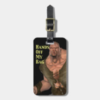 Ogre Says Hands Off My Bag Easy ID Personalized