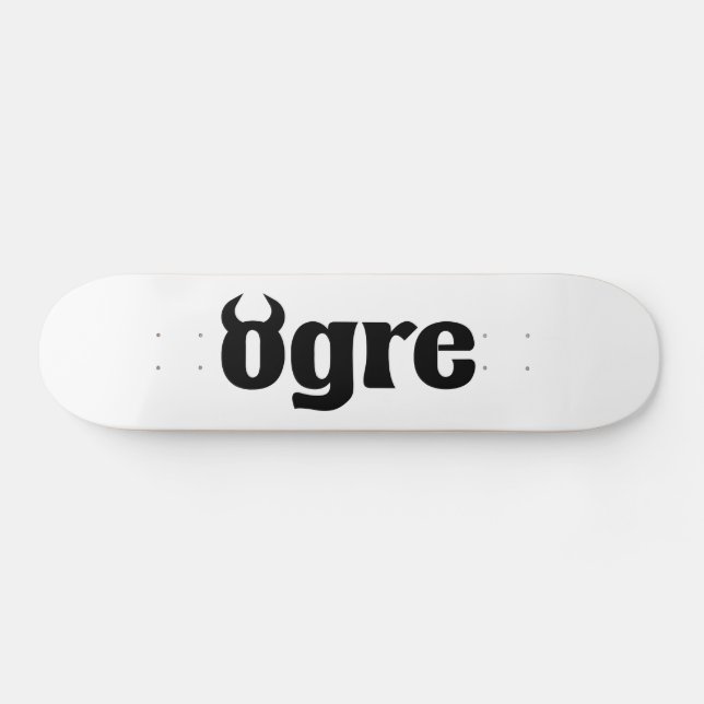 Ogre Skateboard (Horz)