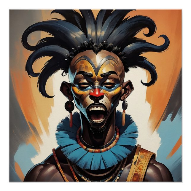 Ogun, god of iron and war poster (Front)